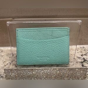 Tiffany & Co. Blue Card Holder